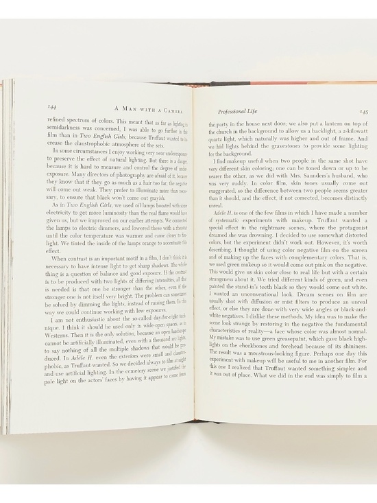 A Man With a Camera by Nestor Almendros: Very Good Soft  A Man With a Camera - Nestor Almendros - Farrar, Straus and Giroux, 1984